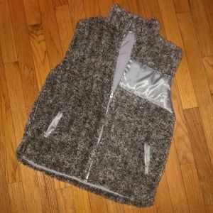 Teddy Bear Sherpa soft fluffy vest-S/M